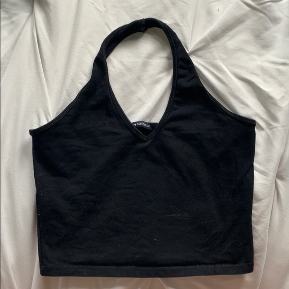 Brandy Melville Tops - Brandy Melville black halter top